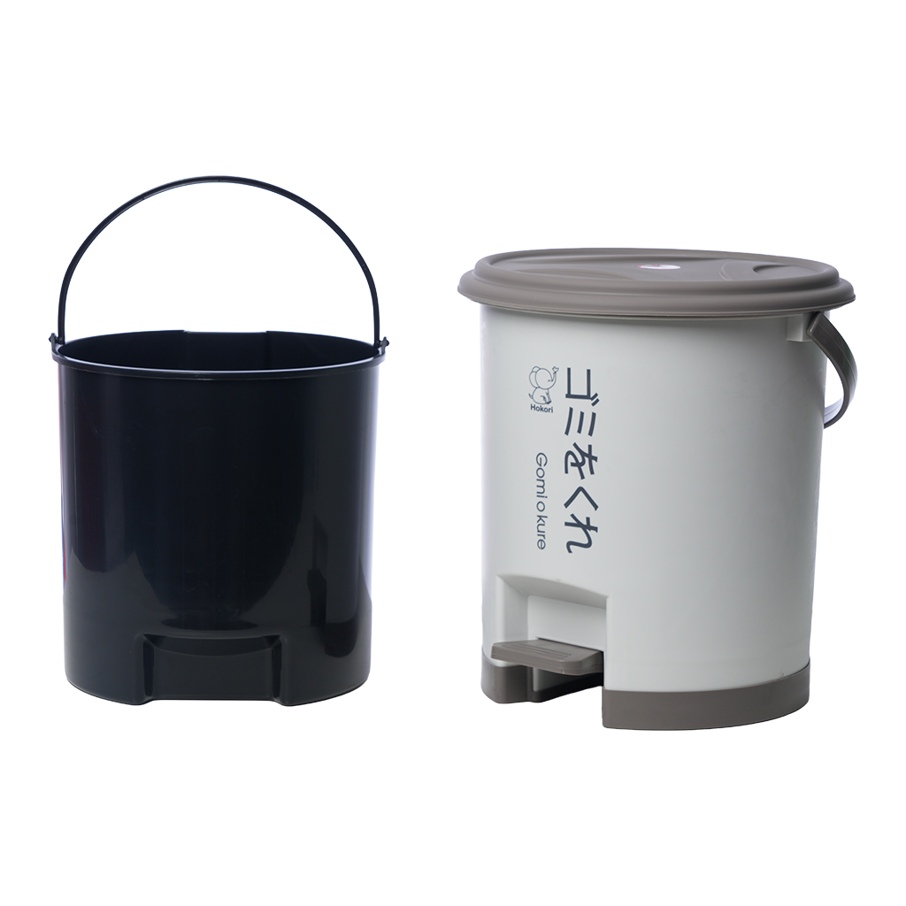 BẬT RÁC TRÒN 10L HOKORI 8066