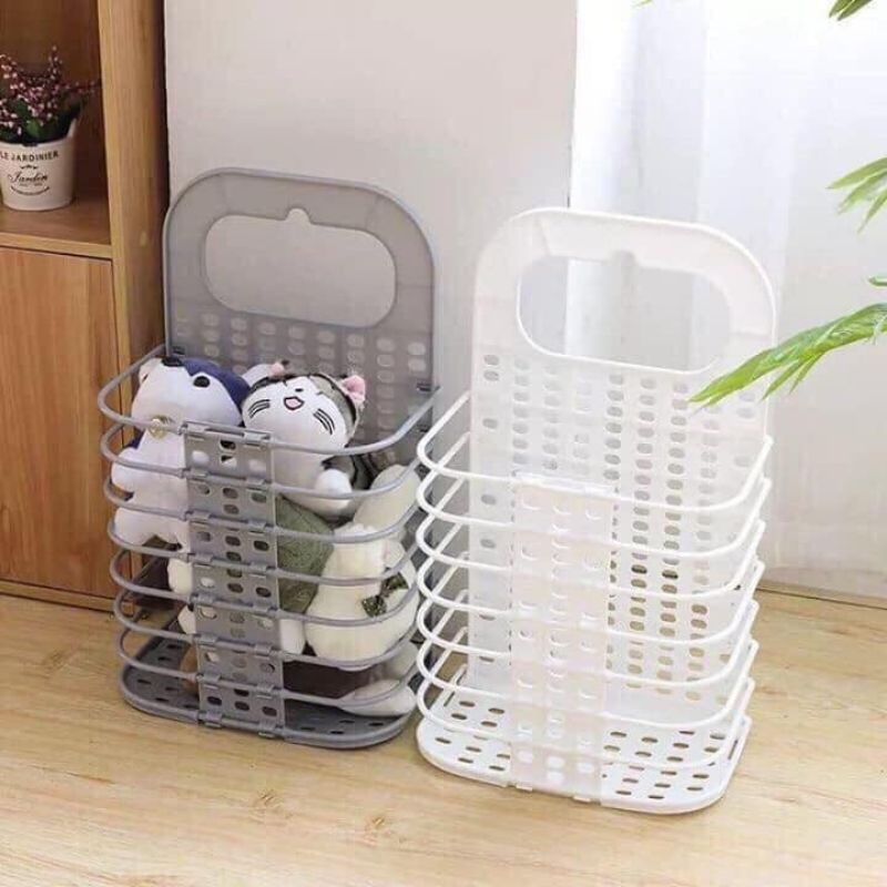 Giỏ đựng đa năng dễ dàng gấp gọn, hợp với những căn nhà bé và có trẻ con