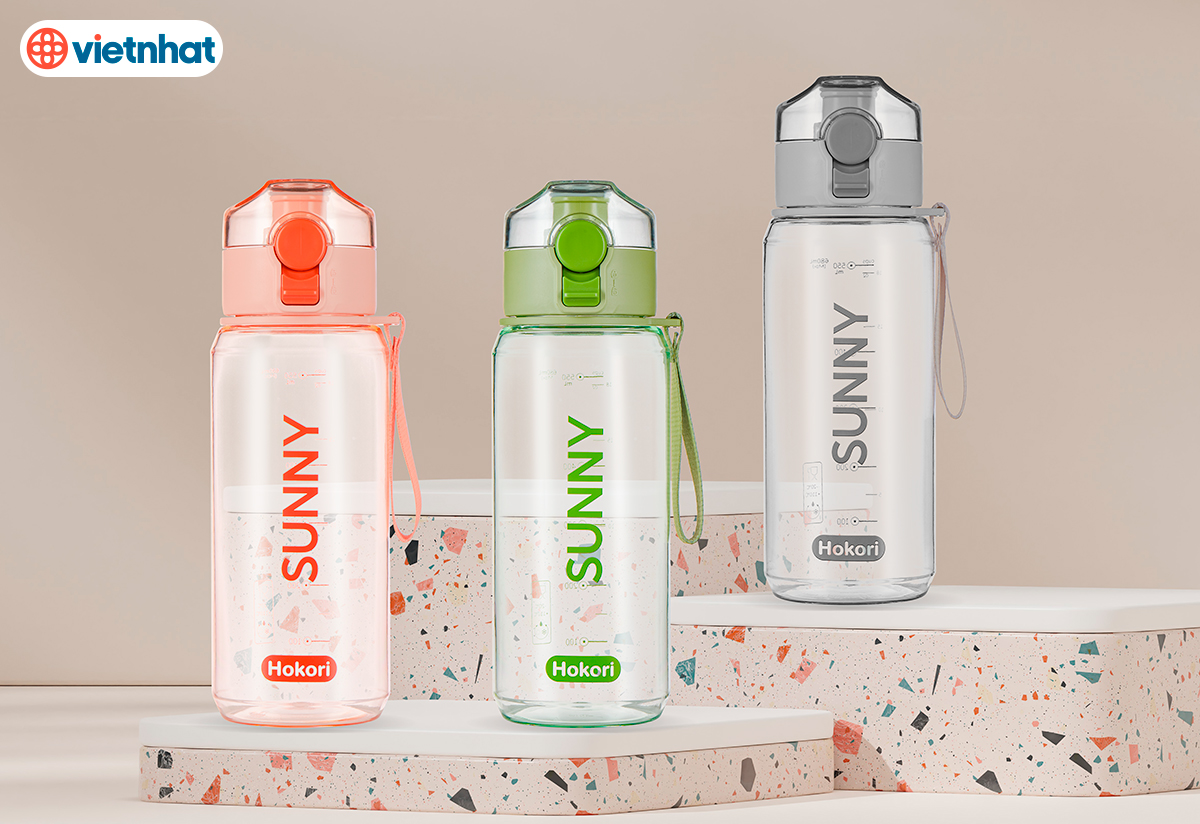 BÌNH NƯỚC SUNNY 680ML HOKORI 0085