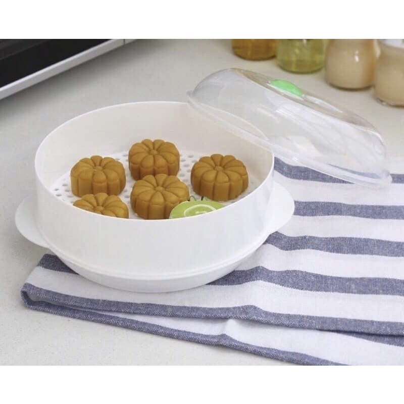 hấp lò vi sóng