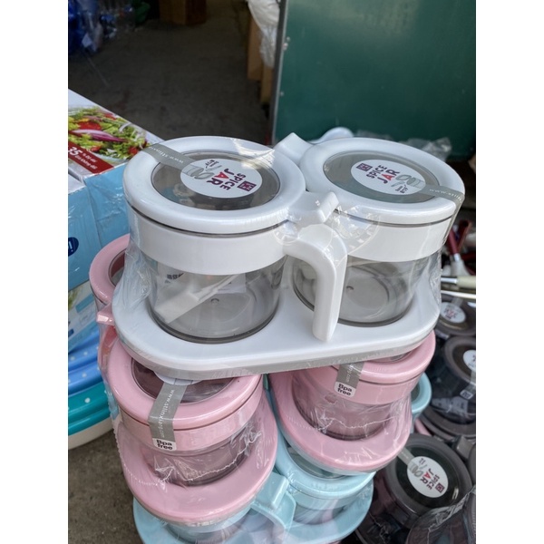 lọ gia vị bộ đôi