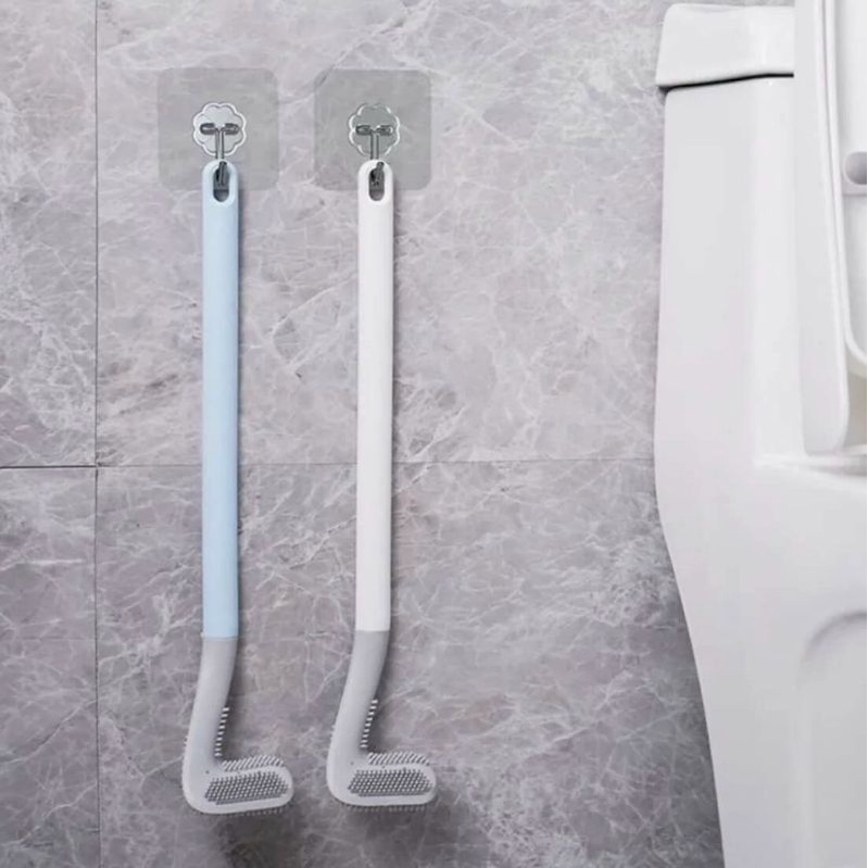 Cọ Chà Rửa Toilet Hình Cây Gậy Đánh Gold  bằng caosu sạch sẽ