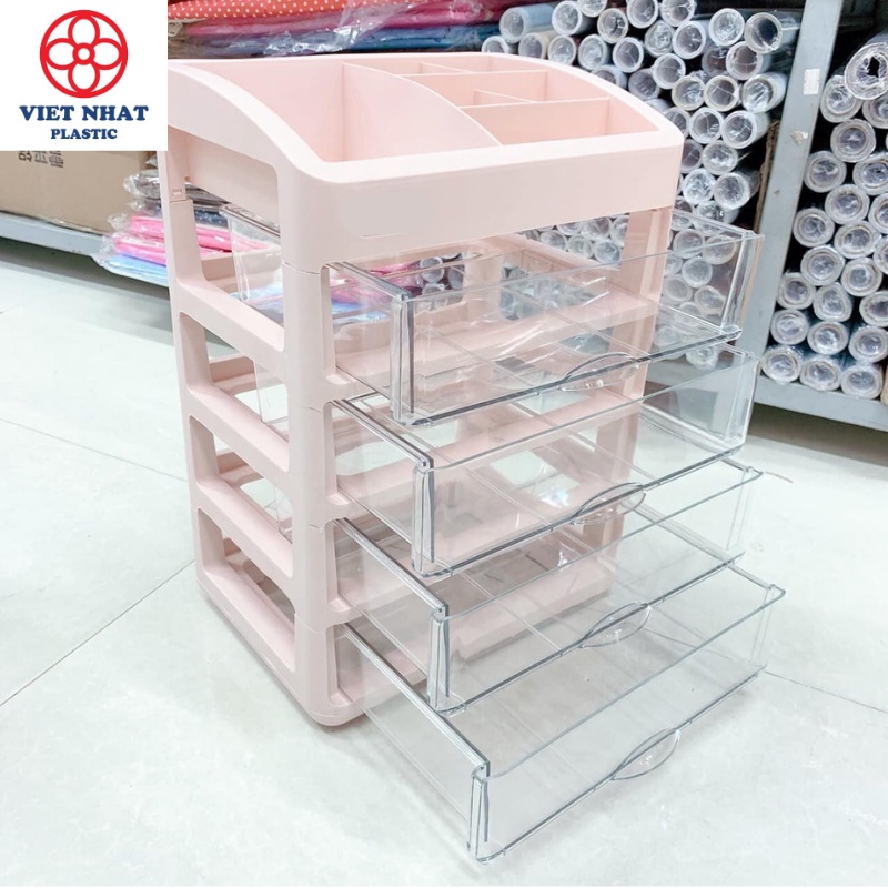 (Việt Nhật) 3636-Tủ đựng mỹ phẩm để bàn Hokori