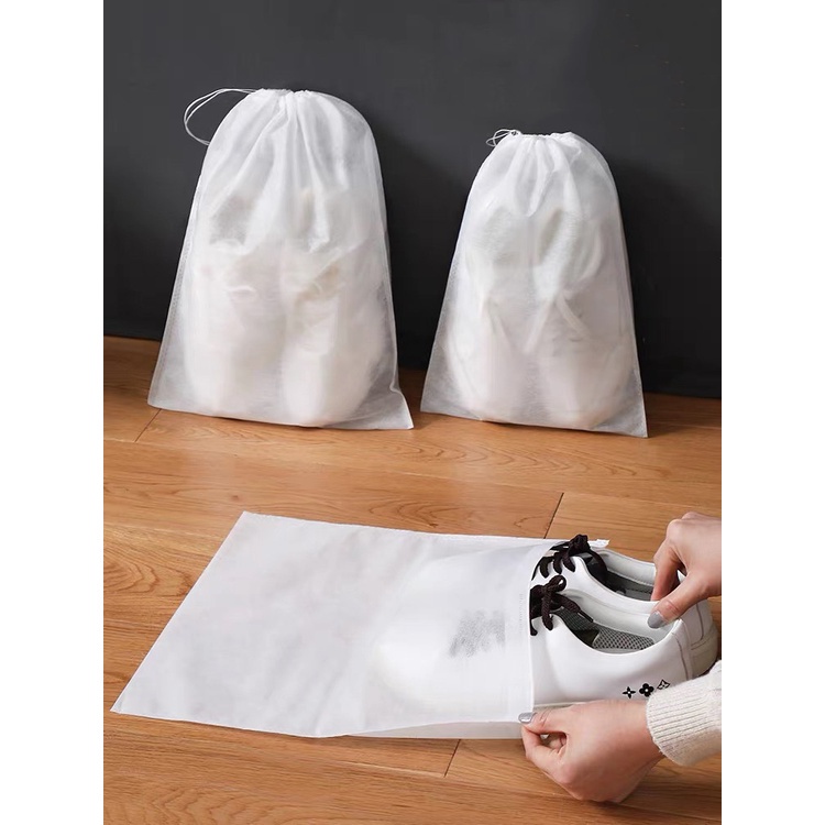 Túi đựng giày bằng vải không dệt có dây rút - Việt Nhật Plastic HN