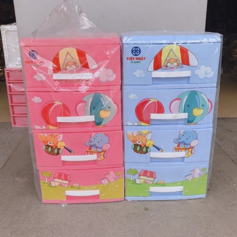 (Việt Nhật) Tủ Kitty 3T, 4T