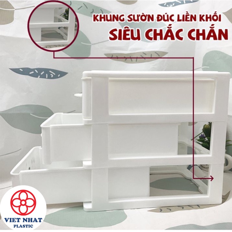 (Việt Nhật) Tủ hoa bé mini 3T, 4T, 5T 3623, 3624, 3625