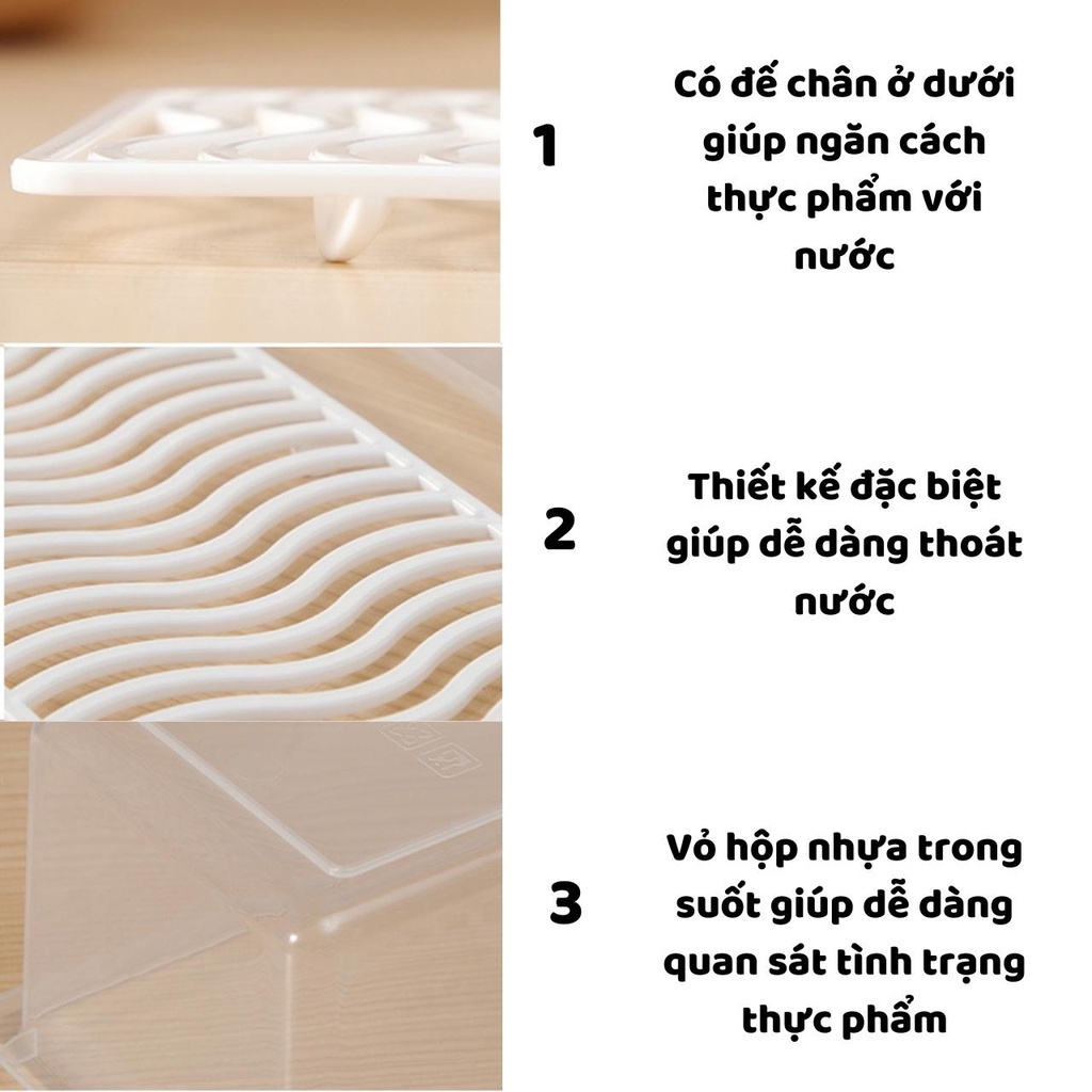 Hộp đựng thực phẩm 6586 Việt Nhật - Việt Nhật Plastic HN