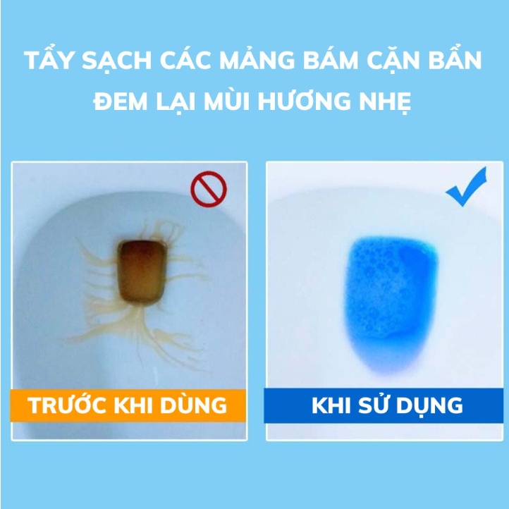 Viên thả tẩy bồn cầu gói 10 viên - Việt Nhật Plastic HN