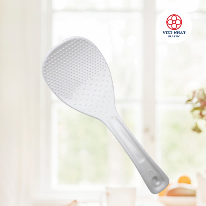 Muôi xới cơm sần chống dính Việt Nhật (2854) - Thìa, môi xới cơm cao cấp, an toàn chịu nhiệt cao - Việt Nhật Plastic HN