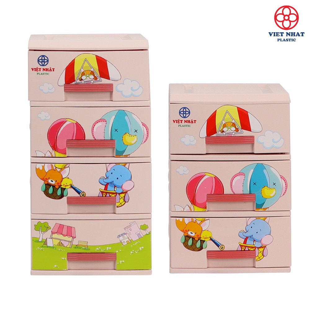 (Việt Nhật) Tủ Kitty 3T, 4T