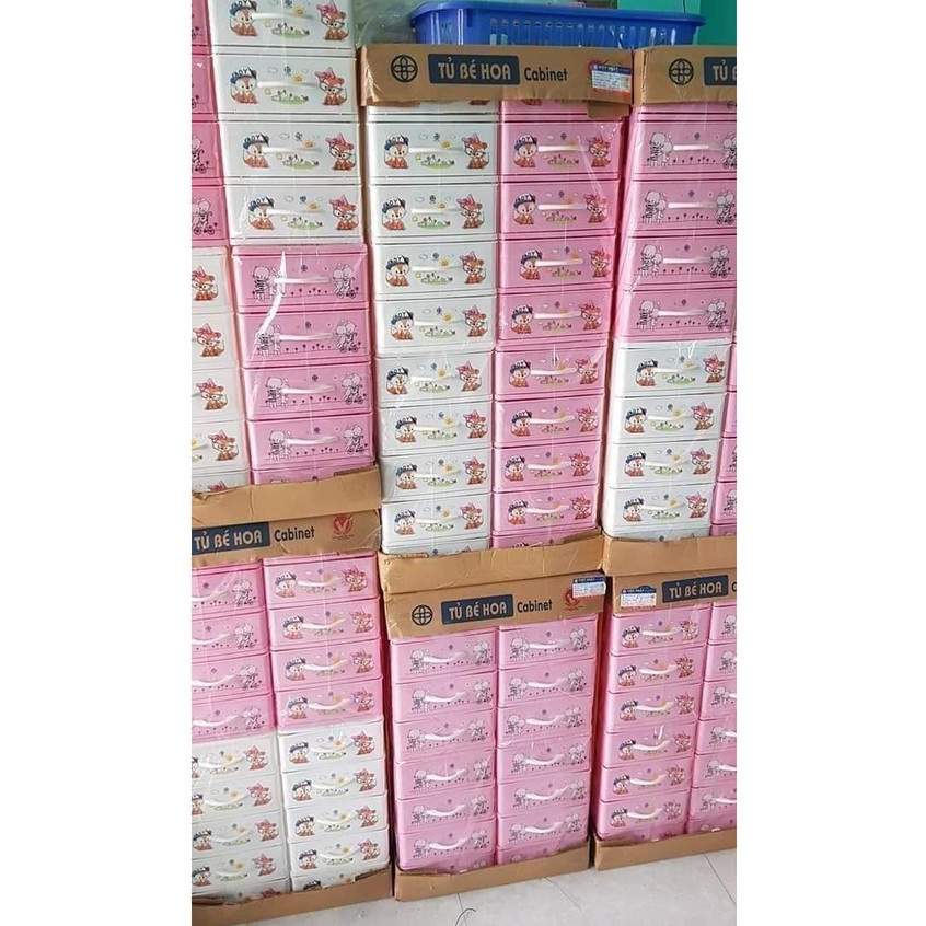(Việt Nhật) Tủ hoa bé mini 3T, 4T, 5T 3623, 3624, 3625