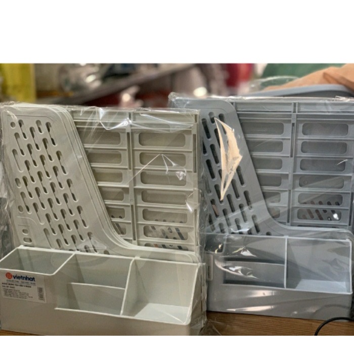 Khay nhựa đựng tài liệu, giấy tờ A4 5680 - Việt Nhật Plastic HN