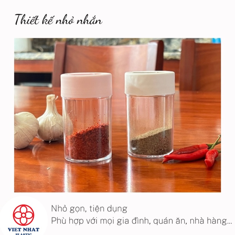 Lọ đựng tăm tiêu Việt Nhật (2972, 2970) - Việt Nhật Plastic HN