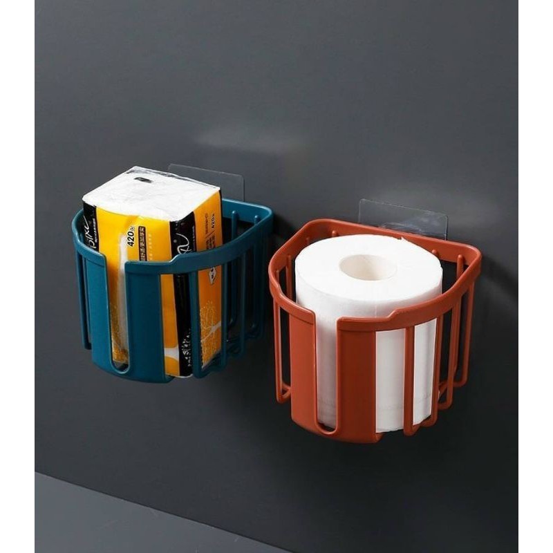 Giỏ đựng giấy vệ sinh dán tường tiện ích 3380 Việt Nhật (ĐÃ KÈM 1 MIẾNG DÁN TƯỜNG) - Việt Nhật Plastic HN