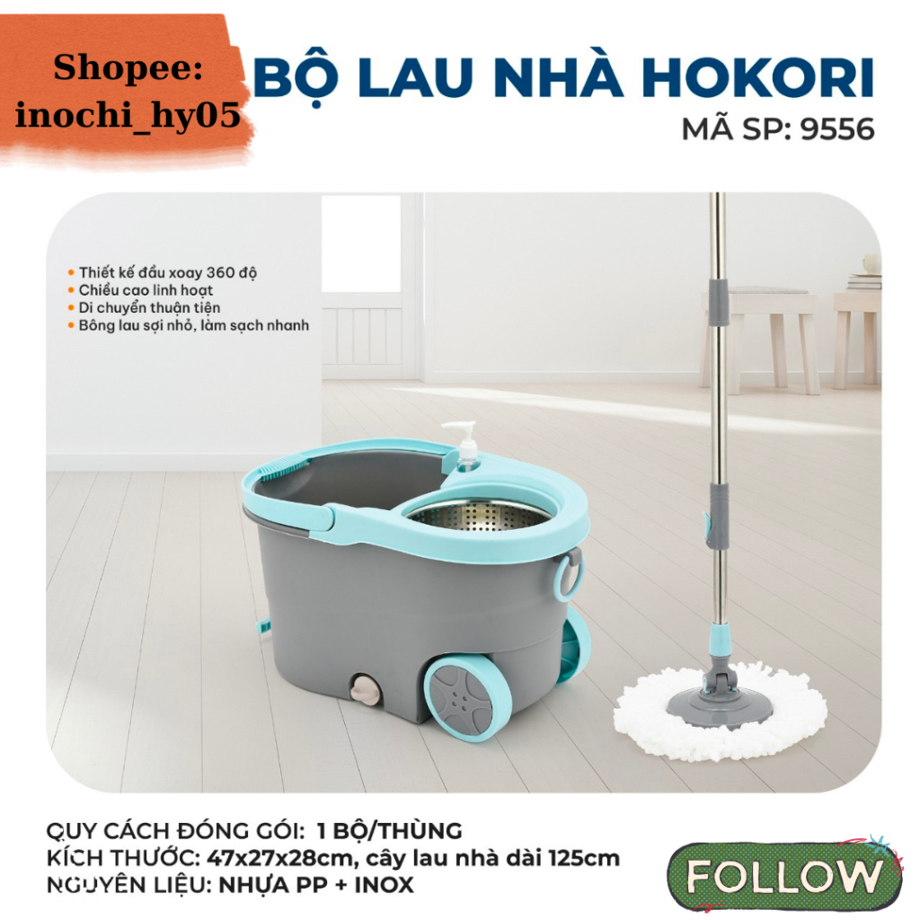 Bộ lau nhà Hokori.