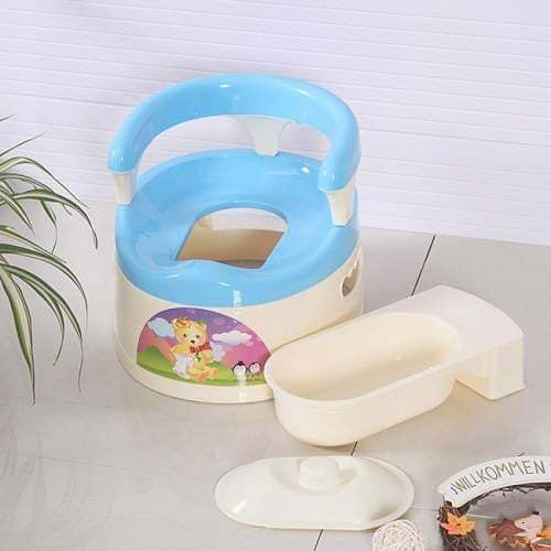 Bô Ngai - Bô Vệ Sinh Cho Bé Có Ngai Tựa Lưng Nhựa Cao Cấp Việt Nhật - Dụng Cụ Vệ Sinh Tiện Lợi Cho Bé