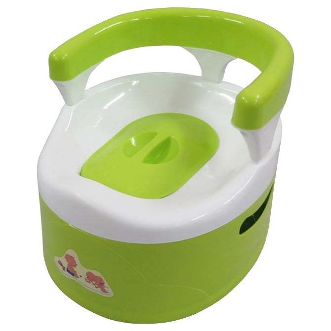 Bô Ngai - Bô Vệ Sinh Cho Bé Có Ngai Tựa Lưng Nhựa Cao Cấp Việt Nhật - Dụng Cụ Vệ Sinh Tiện Lợi Cho Bé