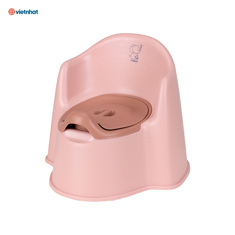 Bô Tựa Trẻ Em Hokiri Bô Vệ Sinh Cao Cấp Có Nắp Đậy Cho Bé Từ 6 Tháng Đến 5 Tuổi - Chuẩn Chính Hãng Việt Nhật