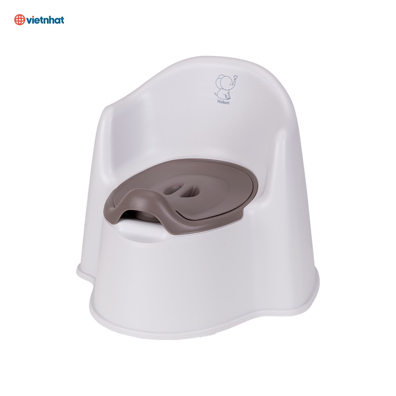 Bô Tựa Trẻ Em Hokiri Bô Vệ Sinh Cao Cấp Có Nắp Đậy Cho Bé Từ 6 Tháng Đến 5 Tuổi - Chuẩn Chính Hãng Việt Nhật