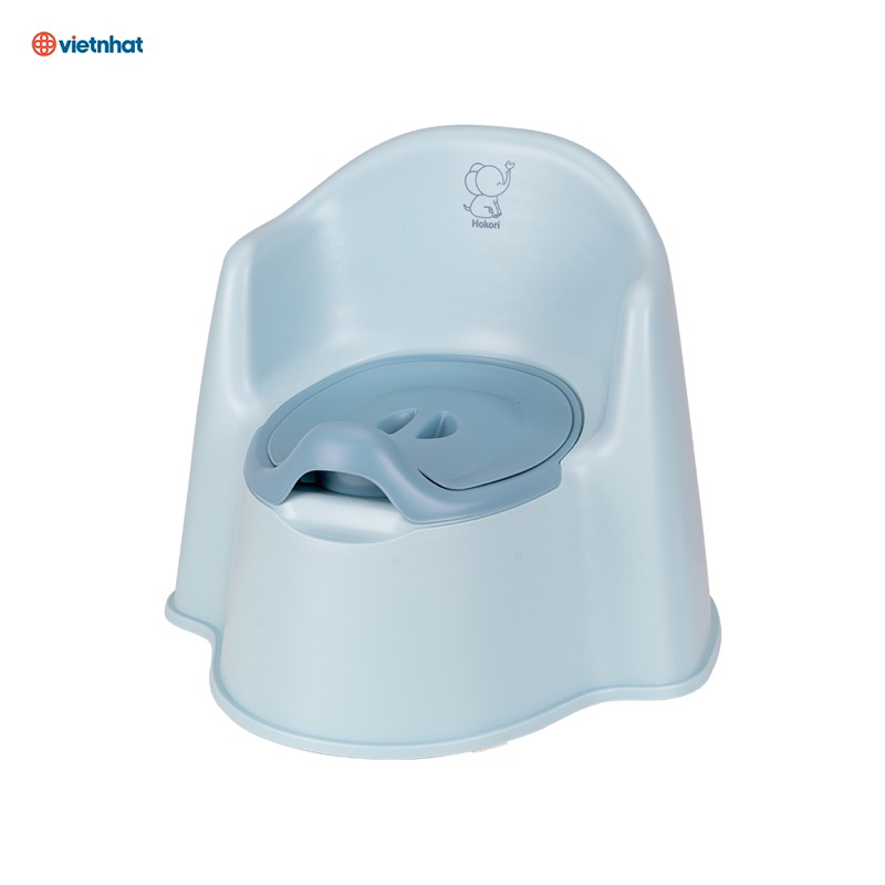 Bô Tựa Trẻ Em Hokiri Bô Vệ Sinh Cao Cấp Có Nắp Đậy Cho Bé Từ 6 Tháng Đến 5 Tuổi - Chuẩn Chính Hãng Việt Nhật