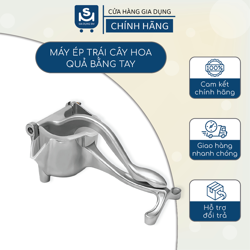 Máy Ép Trái Cây Hoa Quả Bằng Tay Tại Nhà Bằng Nhôm Siêu Bền Chống Gỉ Sét Nhỏ Gọn Tiện Dụng