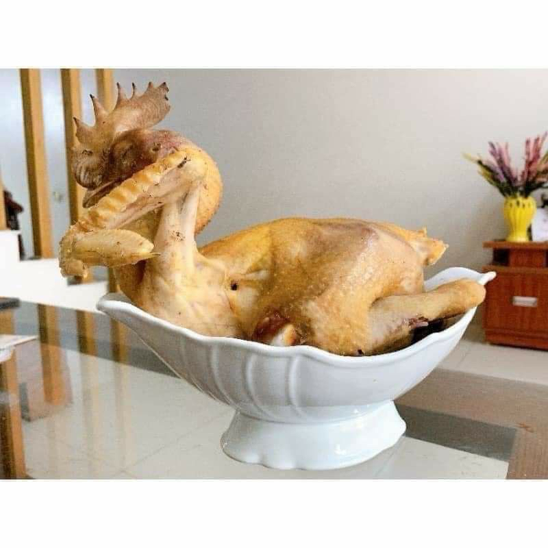 Bát thuyền đựng gà cúng nguyên con nhựa Việt Nhật - Bát Thuyền Đựng Hoa Quả Ngày Rằm, Tết