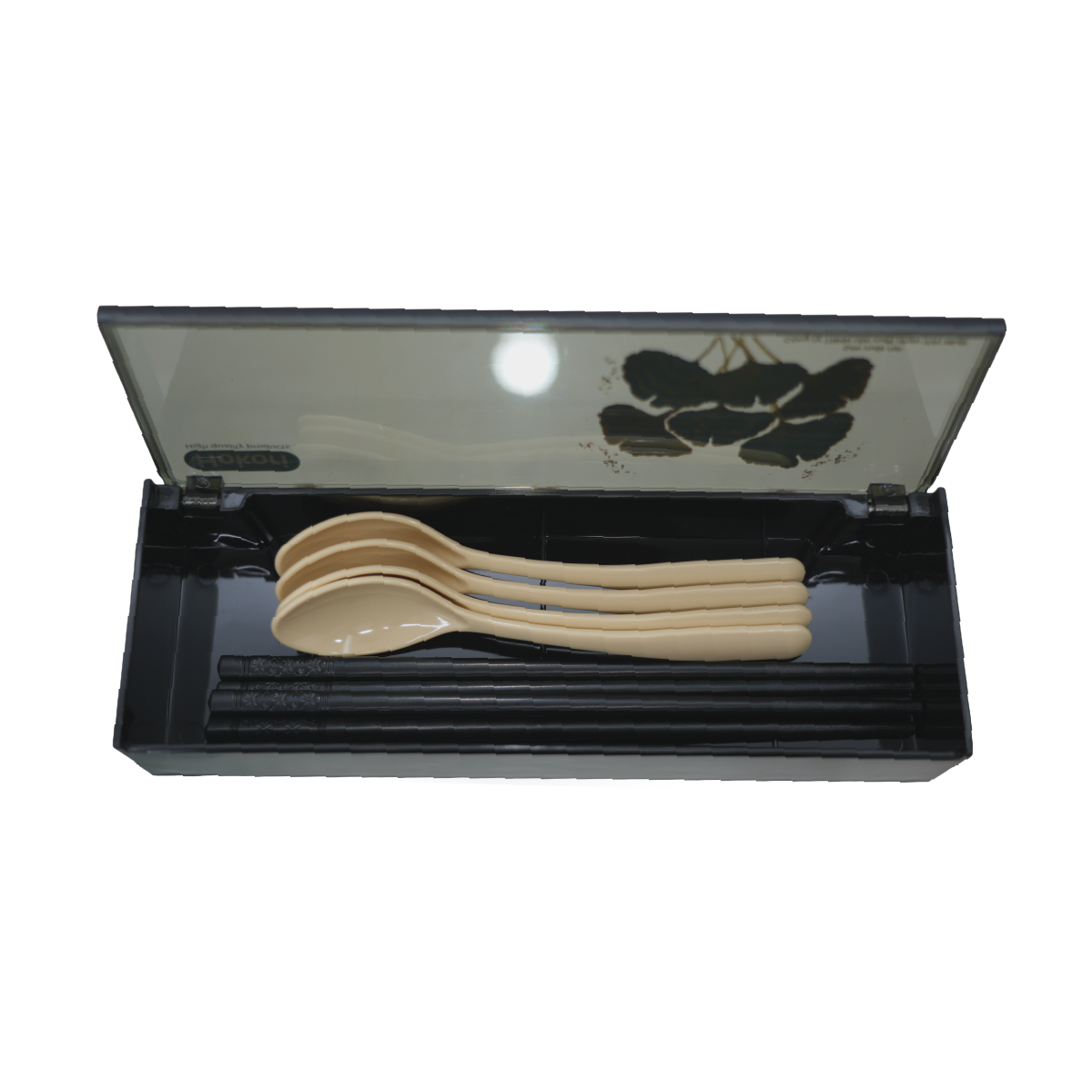 HỘP ĐỰNG THÌA ĐŨA HOKORI 6792