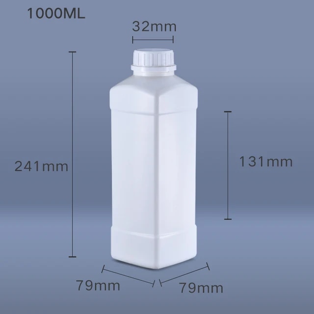 CHAI NHỰA HDPE ĐỰNG HÓA CHẤT NÔNG NGHIỆP; DUNG TÍCH 1000ML - 3000ML
