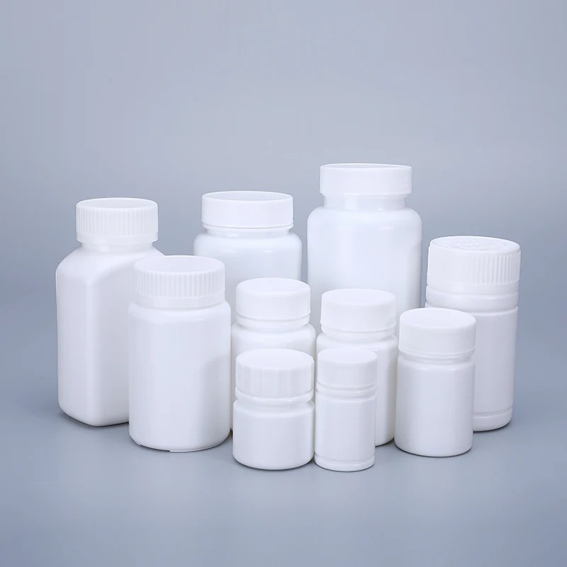 CHAI NHỰA HDPE ĐỰNG THUỐC VIÊN/THUỐC BỘT DƯỢC PHẨM; DUNG TÍCH 20ML - 200ML