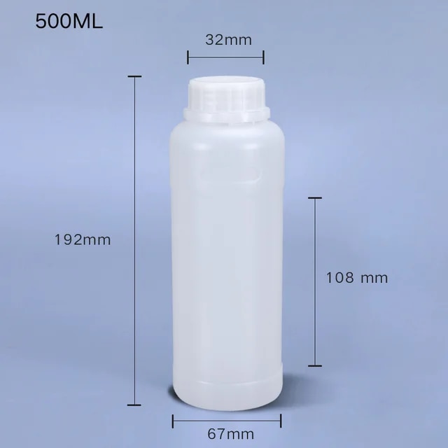 CHAI NHỰA HDPE ĐỰNG HÓA CHẤT NÔNG NGHIỆP; DUNG TÍCH 500ML - 3000ML