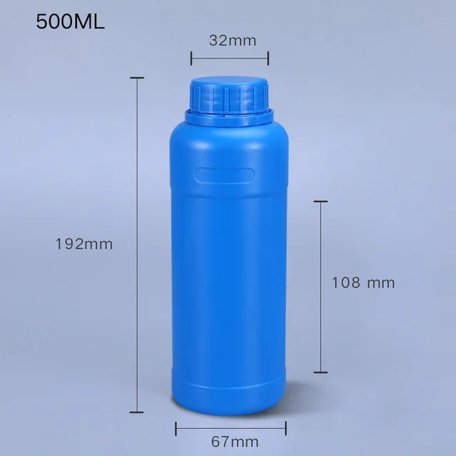 CHAI NHỰA HDPE ĐỰNG HÓA CHẤT NÔNG NGHIỆP; DUNG TÍCH 500ML - 3000ML