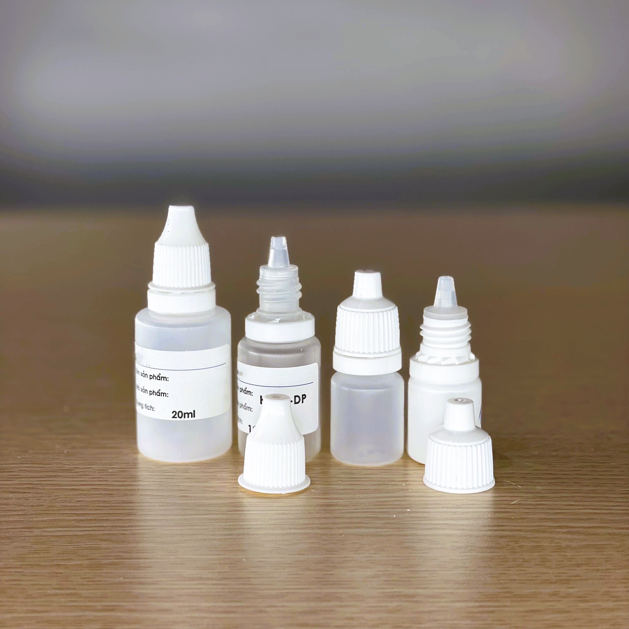 CHAI NHỰA HDPE 10ML - 20ML