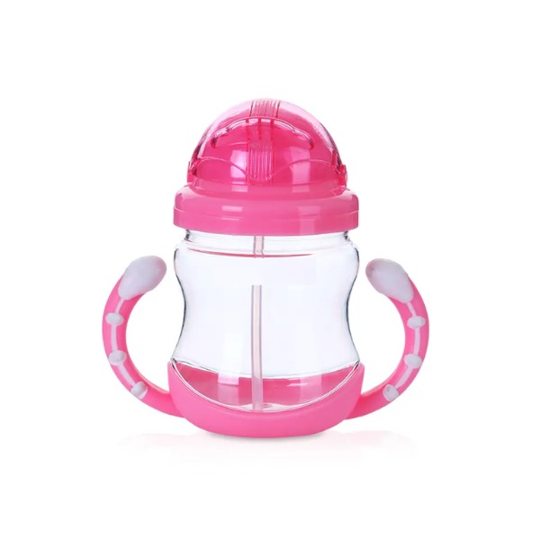CHAI NƯỚC TRẺ EM NHỰA PP CÓ ỐNG HÚT; DUNG TÍCH 350ML - 500ML