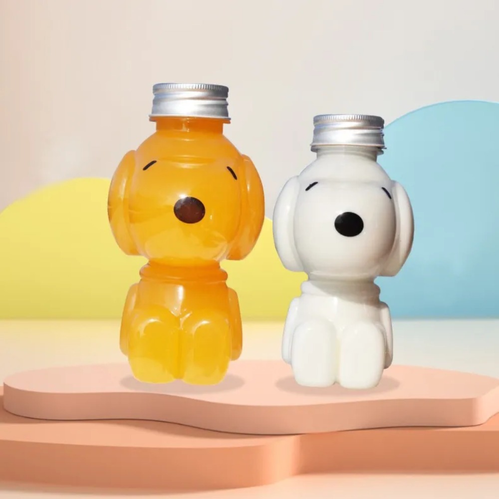 HŨ NHỰA PET ĐỰNG THỰC PHẨM HÌNH CHÚ CHÓ; DUNG TÍCH 350ML