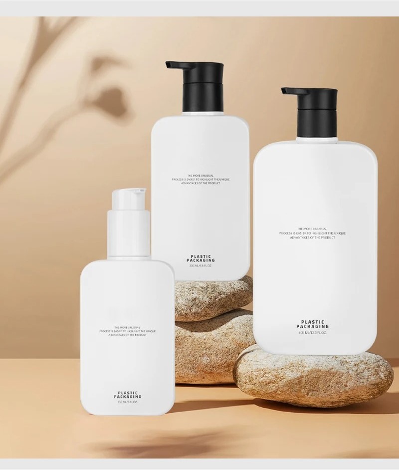 CHAI DẦU GỘI/SỮA TẮM NHỰA PET DÁNG TRÒN ; DUNG TÍCH 150ML - 500ML