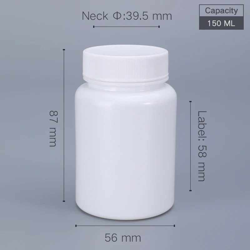CHAI NHỰA HDPE ĐỰNG THUỐC VIÊN/THUỐC BỘT DƯỢC PHẨM; DUNG TÍCH 20ML - 200ML