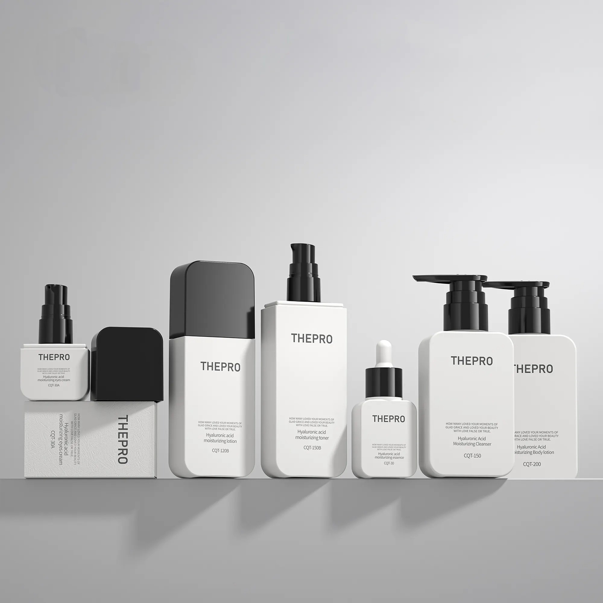 CHAI DƯỠNG DA/TINH DẦU NHỰA PET DÁNG VUÔNG ; DUNG TÍCH 50ML - 500ML