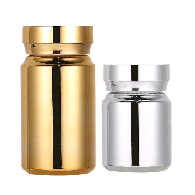 CHAI NHỰA PET MẠ VÀNG/BẠC 80ML
