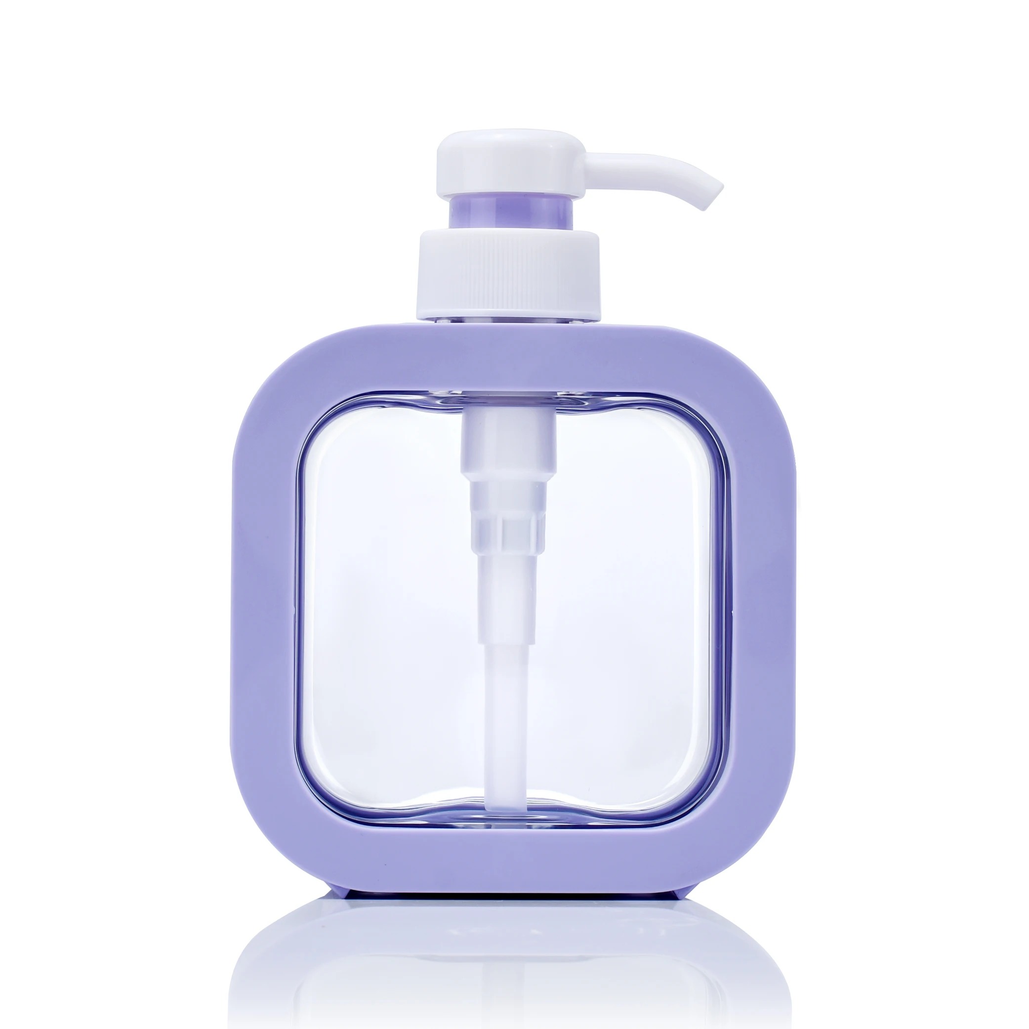 CHAI DẦU GỘI/SỮA TẮM DÁNG VUÔNG NHỰA PET ; DUNG TÍCH 300ML - 500ML