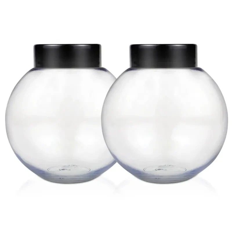 HŨ NHỰA PET ĐỰNG THỰC PHẨM  DÁNG TRÒN; DUNG TÍCH 200ML - 500ML