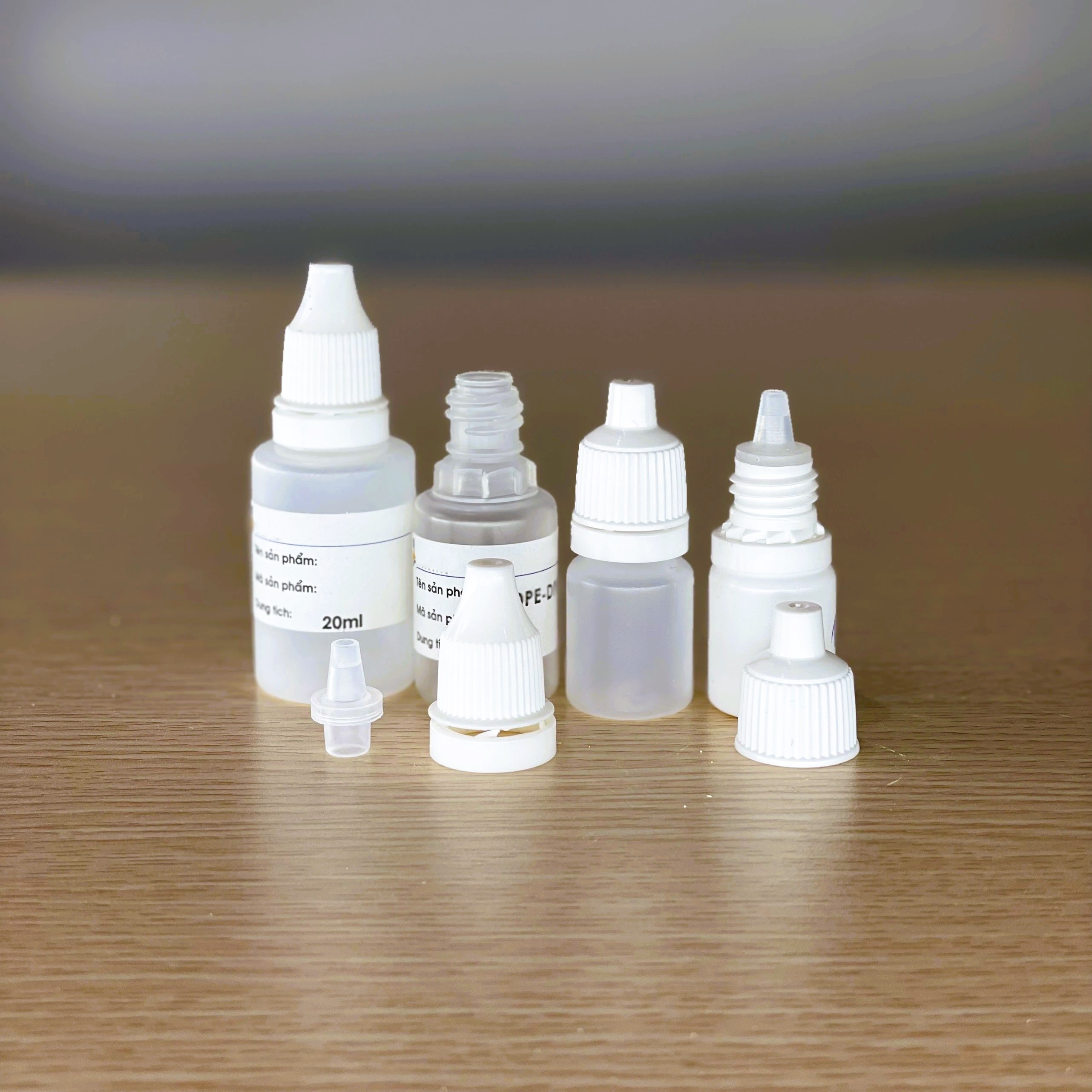 CHAI NHỰA HDPE 10ML - 20ML