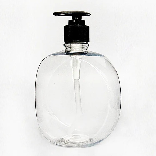 CHAI MỸ PHẨM NHỰA PET TRONG SUỐT DÁNG TRÒN; DUNG TÍCH 500ML - 1000ML