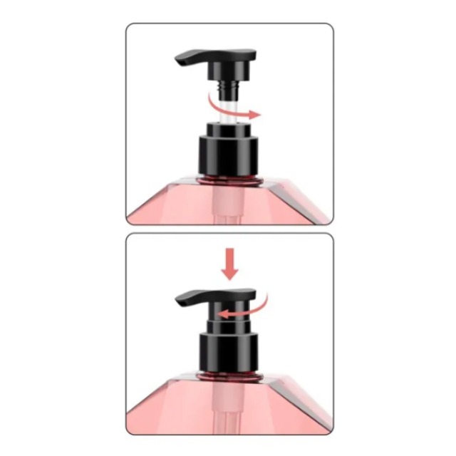 CHAI MỸ PHẨM NHỰA PET HÌNH BÁT GIÁC; DUNG TÍCH 300ML - 1000ML