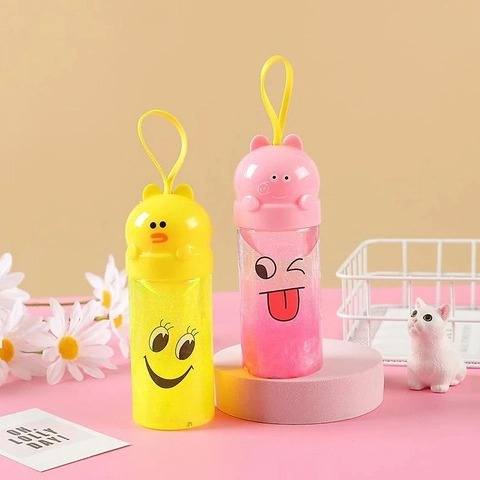 CHAI NHỰA PET ĐỰNG NƯỚC THỰC PHẨM HÌNH TRỤ TRÒN, MÀU SẮC TRẺ EM; DUNG TÍCH 250ML - 500ML