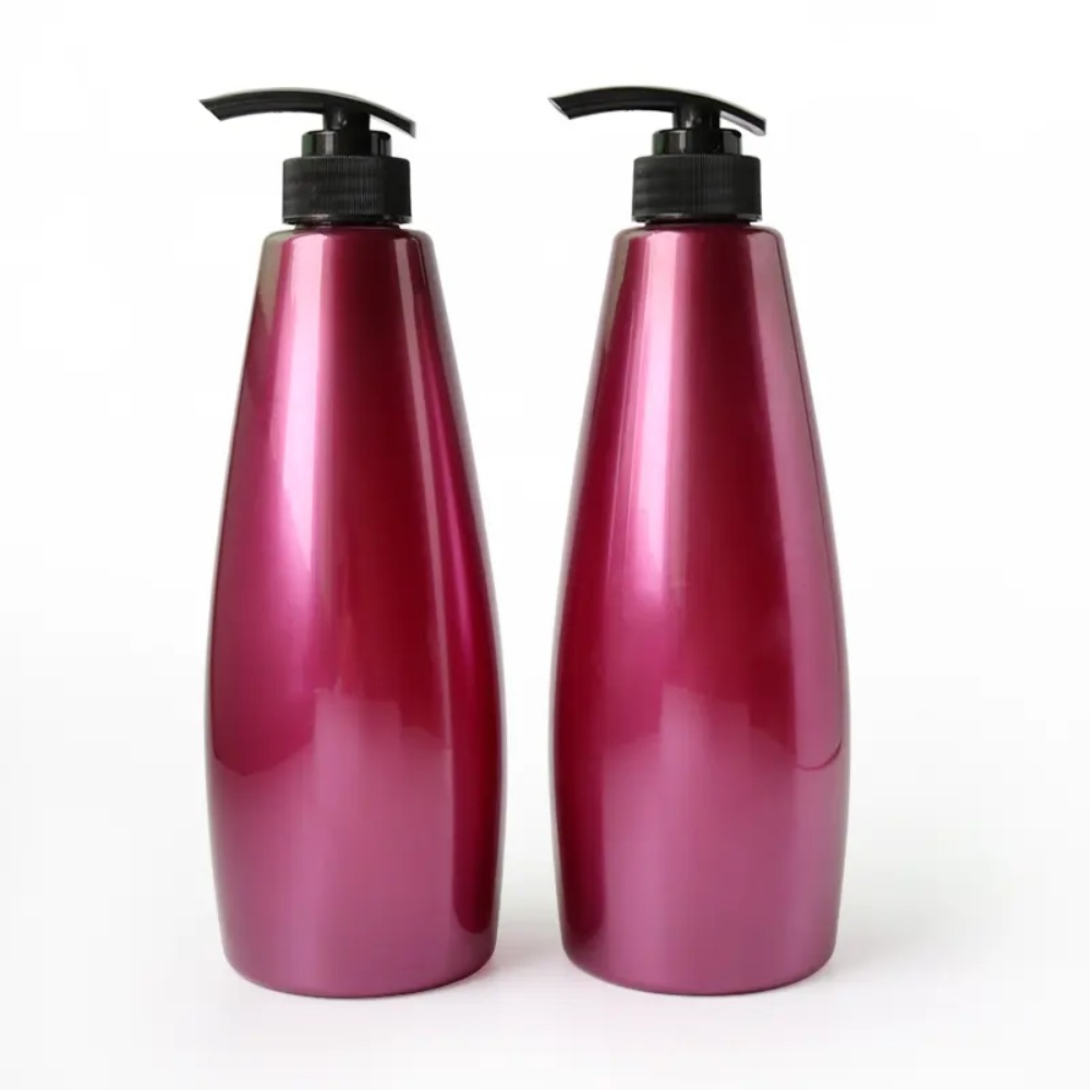 CHAI MỸ PHẨM NHỰA PET XI MẠ THÂN CAO ; DUNG TÍCH 750ML