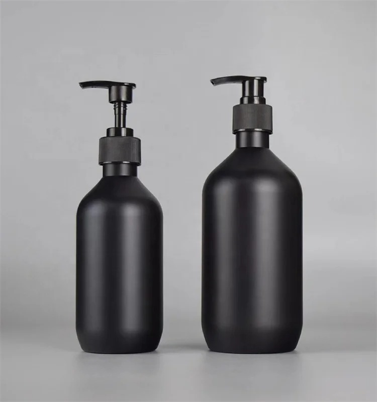 CHAI DẦU GỘI/SỮA TẮM DÁNG TRÒN NHỰA PET ; DUNG TÍCH 300ML - 500ML