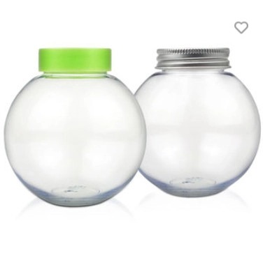 HŨ NHỰA PET ĐỰNG THỰC PHẨM  DÁNG TRÒN; DUNG TÍCH 200ML - 500ML