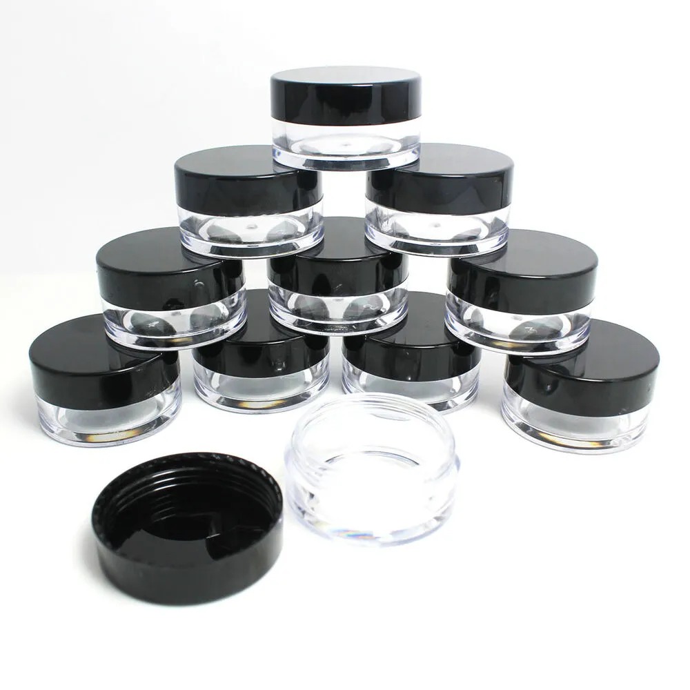 HŨ NHỰA CHIẾT MỸ PHẨM NHỰA PET MINI - HŨ KEM MẮT, SON MÔI ; DUNG TÍCH 10ML - 100ML
