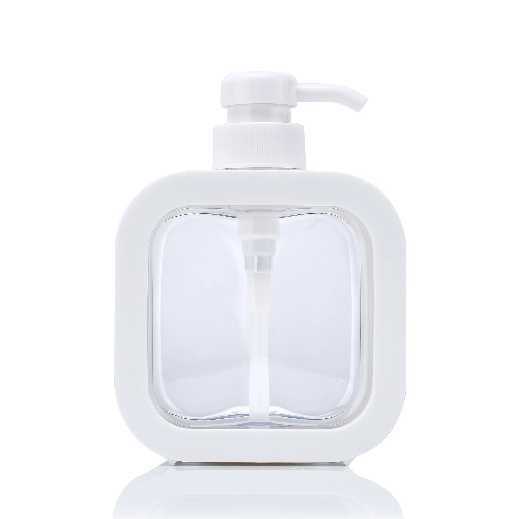 CHAI DẦU GỘI/SỮA TẮM DÁNG VUÔNG NHỰA PET ; DUNG TÍCH 300ML - 500ML