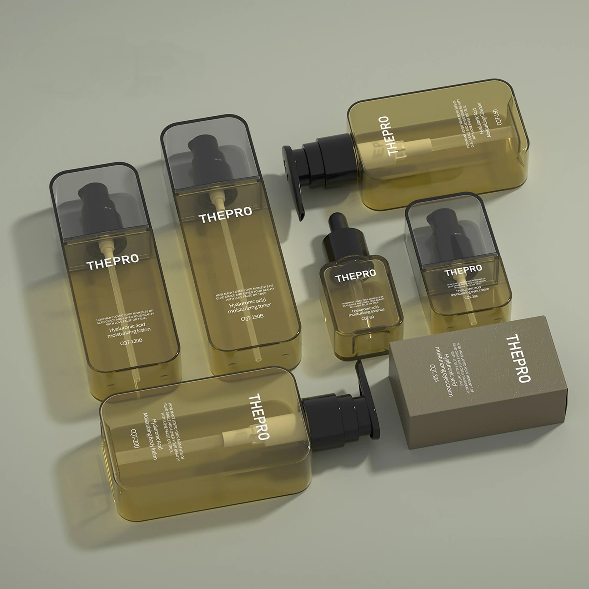 CHAI DƯỠNG DA/TINH DẦU NHỰA PET DÁNG VUÔNG ; DUNG TÍCH 50ML - 500ML